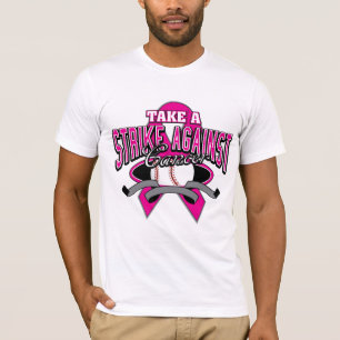 Camiseta Cancer da mama bata contra o Cancer