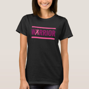 Camiseta Cancer da mama do guerreiro - Capacitador