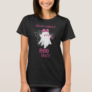 Camiseta Cancer Da Mama É Dia de as Bruxas engraçado Da Fol