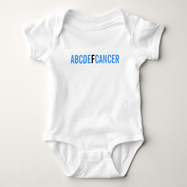 CAMISETA CANCER DE ABCDE F (Frente)