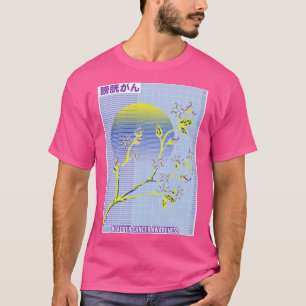 Camiseta Cancer de bexiga Sensibilização Sakura Cherry Blos