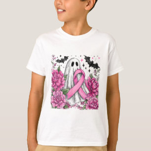 Camiseta Cancer de coquete de coquete Arco de mama Ghost Ha