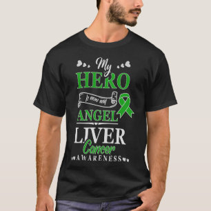 Camiseta Câncer de figado De Consciência Do câncer de figad