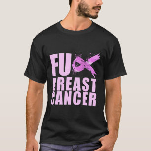 Camiseta Cancer De Fita Para Sensibilização Do Cancer