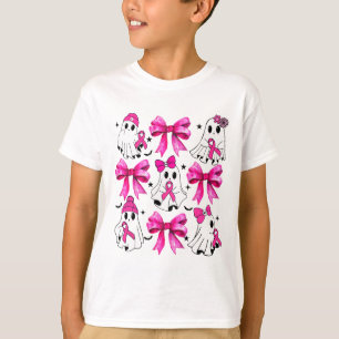 Camiseta Cancer de Fita Rosa de Fita Rosa de Retenção do Fa