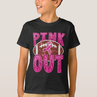 Camiseta Cancer de Fita Rosa Rosa Rosa Enrosado