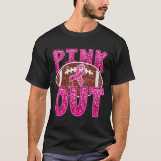 Camiseta Cancer de Fita Rosa Rosa Rosa Enrosado