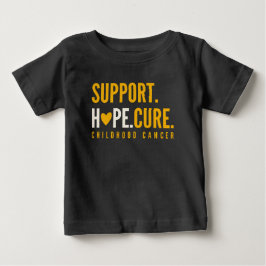 Camiseta cancer de infância cura esperança