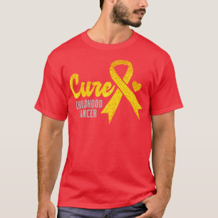 Camiseta Cancer de infância em claro