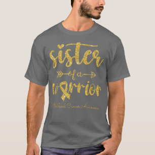 Camiseta Cancer De Infância Irmã Do Guerreiro 914