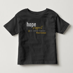 Camiseta cancer de infância Personalizado #nome do time Tod