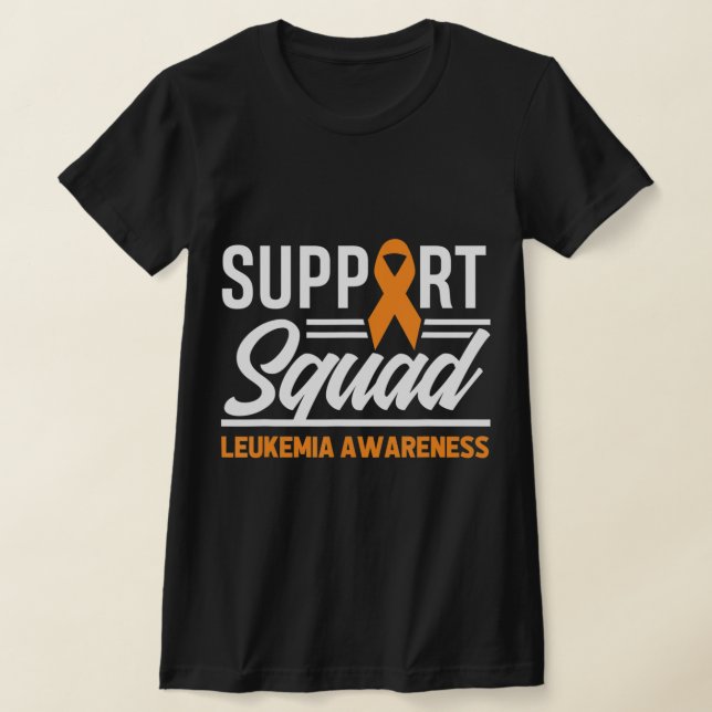Camiseta Cancer de Leucemia de Leucemia do Guerreiro de Leu (Postura )