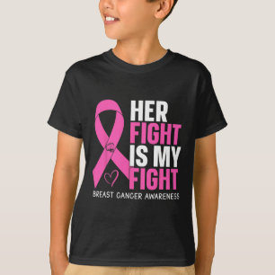 Camiseta Cancer De Mama A Luta É O Meu Cancer De Luta