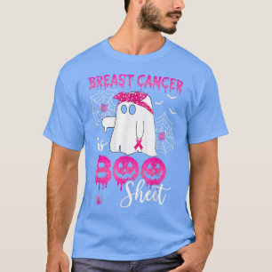 Camiseta Cancer De Mama É Folha De Boo Folha Figurino De Ha