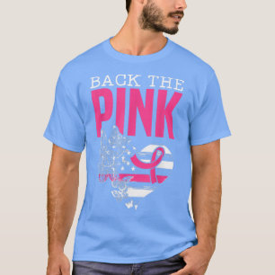 Camiseta Cancer De Mama Na Praça De Suporte Ao Sinalizador