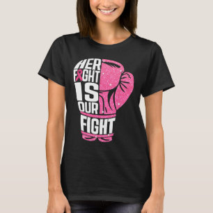 Camiseta Cancer De Mama Sua Luta É Nossa Luta Contra As Luv