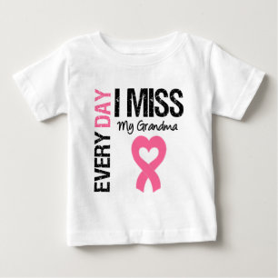 Camiseta Cancer De Mama Todos Os Dias Sinto Falta Da Minha 