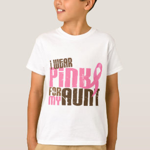 Camiseta Cancer DE Mama, VISTO PINTA PARA A MINHA TIA 6.3