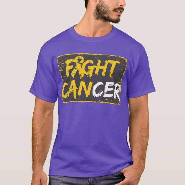 Camiseta Cancer de Neuroblastoma da luta (Frente)