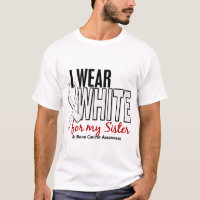 Cancer de osso eu visto o branco para minha irmã