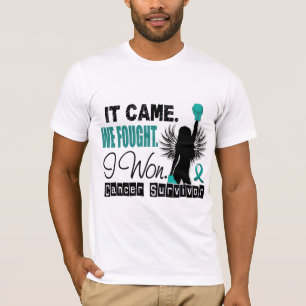 Camiseta Câncer de ovário do sobrevivente 22
