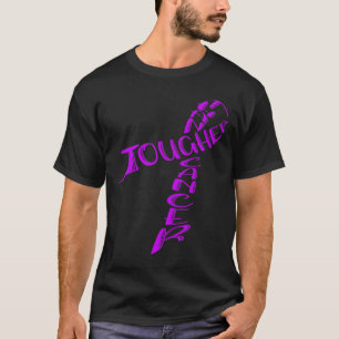 Camiseta Câncer de pâncreas Conscientização Mês Fita Roxa