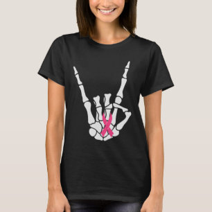 Camiseta Cancer de peito é Dia de as Bruxas engraçado de fo
