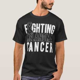 Camiseta Cancer de pele que luta contra o Cancer Melanoma