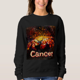 Camiseta Cancer de praia costeira náutica do caranguejo per