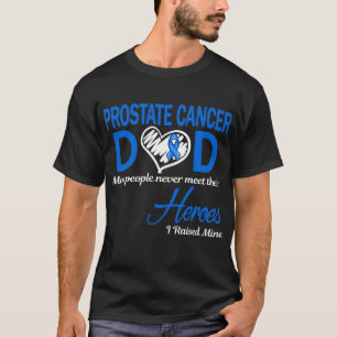 Camiseta Câncer de Próstata Pai Eu Levantei o Meu