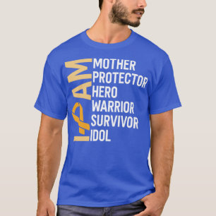 Camiseta Cancer de rim Eu Sou O Guerreiro Herói S