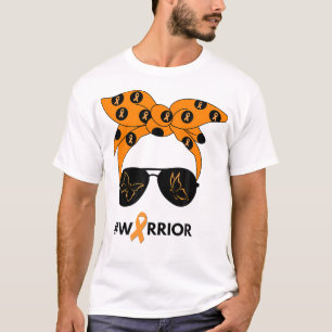 Camiseta Câncer de rim Laranja Bandana Unbre