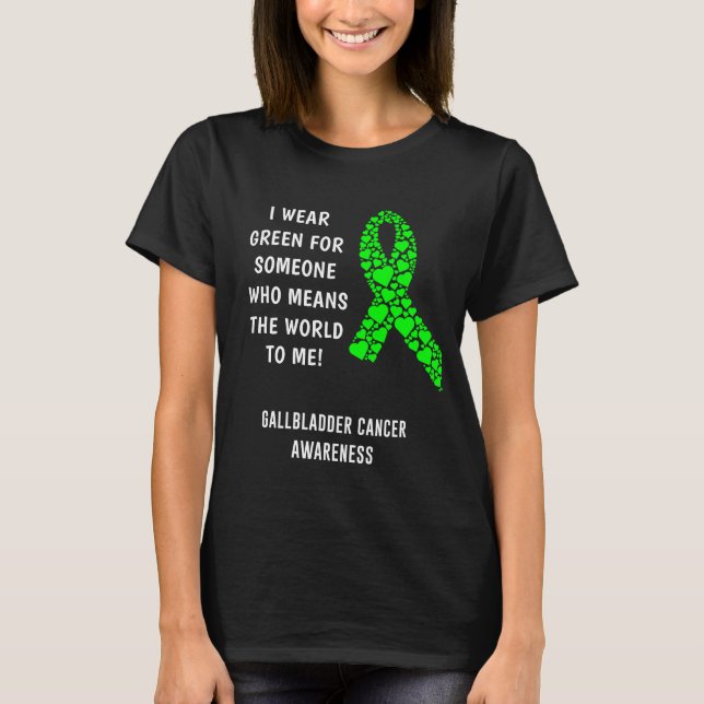 Camiseta Cancer de vesícula (Frente)