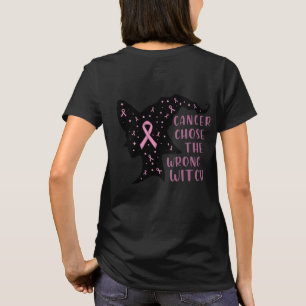 Camiseta Cancer escolheu a bruxa errada