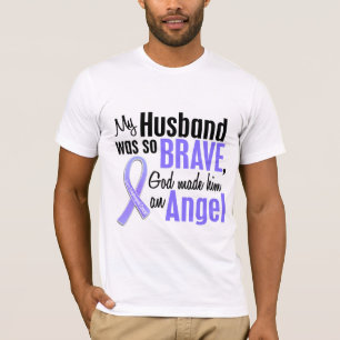 Camiseta Cancer esofágico do marido do anjo 1