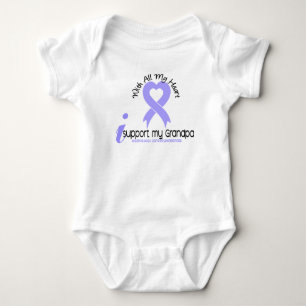 Camiseta Cancer esofágico eu apoio meu vovô