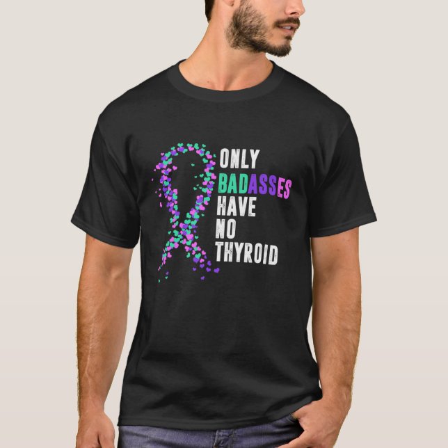 Camiseta Cancer Fita de Tiroidectomia (Frente)