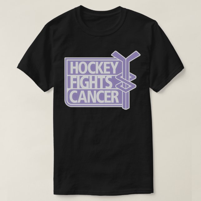 Camiseta Cancer HOCKEY FIGHTS (Frente do Design)