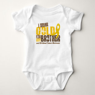 Camiseta Cancer infantil, VISTO DOURADO PARA MEU IRMÃO 6.3