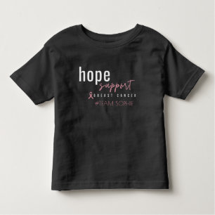 Camiseta cancer mamário. Nome personalizado da #equipe. Cam