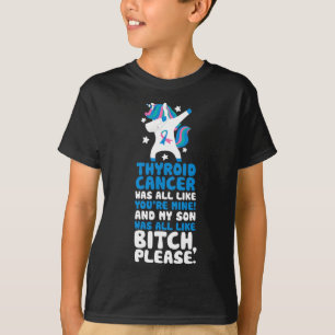 Camiseta Cancer Meu Filho, Por Favor, Cite Unicórnio