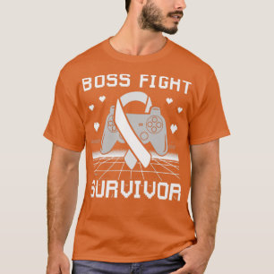 Camiseta Cancer pulmonar Consciencioso Chefe Luta Contra Ga
