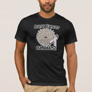 Camiseta Cancer Pulmonar Explode Design de Consciência