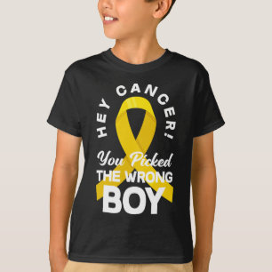 Camiseta Cancer Que Você Pegou O Cancer Errado Da Infância 