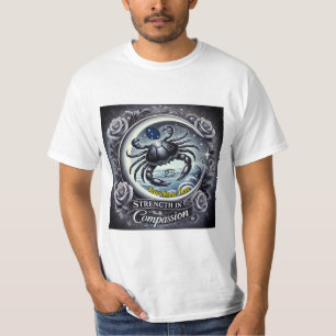 Camiseta Cancer "Resistência na Compaixão"