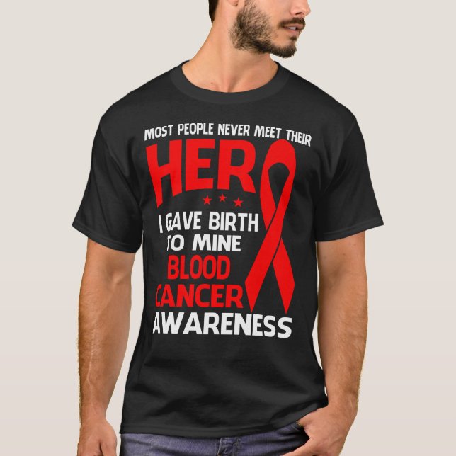 Camiseta Cancer SANGUÍNEA, algumas pessoas nunca c (Frente)