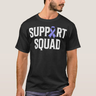 Camiseta Cancer Stomach Suporta Cancer Stomach Esquadrão Aw