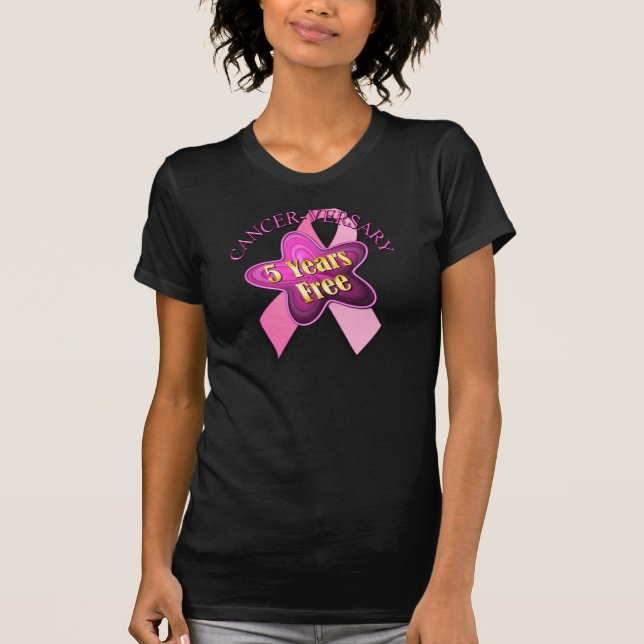 Camiseta Cancer-versary feliz (Frente)