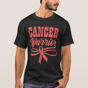 Camiseta CANCER WARRIOR Dia Mundial do Cancer Presente Fita