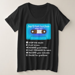 Camiseta Canções De Saúde, Amor E Sucesso 2025